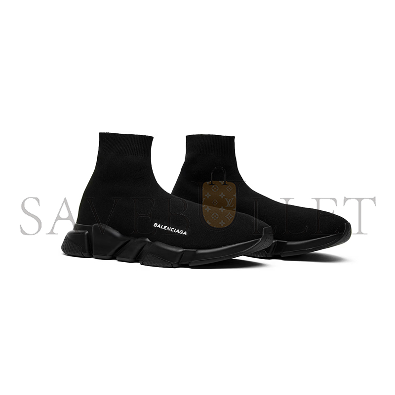 BALENCIAGA SPEED TRAINER MID TRIPLE BLACK 485625W05G01000